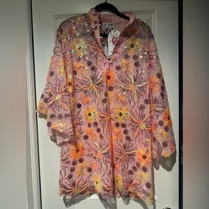 La Vie Floral Sequin Dress
